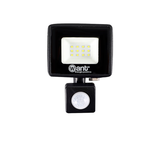 PROYECTOR DE ÁREA LED CON SENSOR 10W